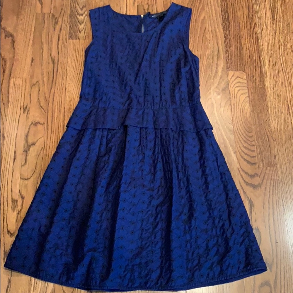 Marc By Marc Jacobs Navy Flower Dress